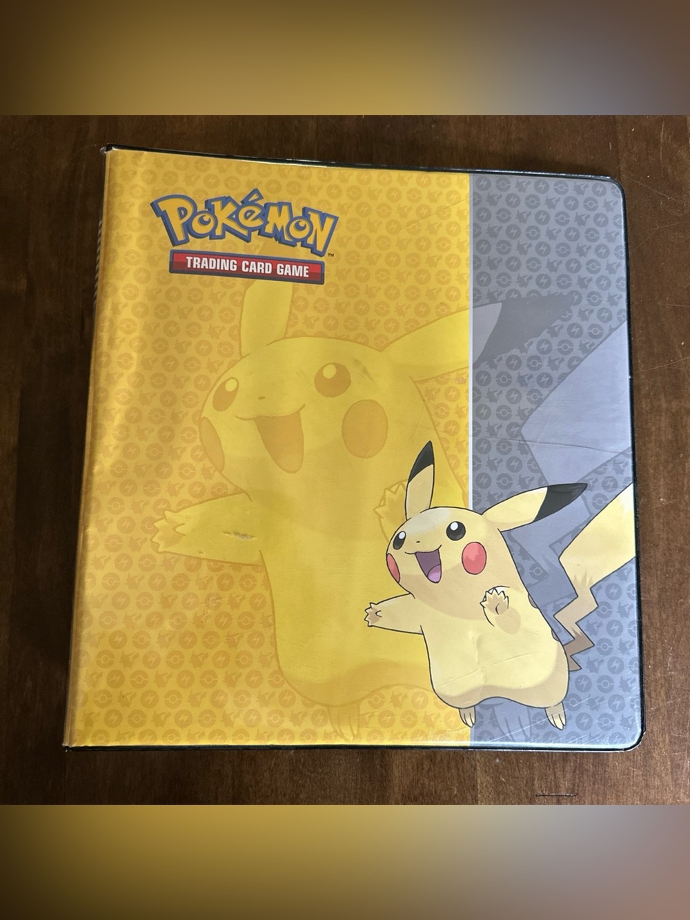 Pokemon Trading Card Game Binder 3 Ring Ultra Pro 2017  *Fair Condition*
